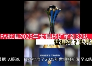 江南体育网页版-新世俱杯迎第200万名观众，FIFA发布长文谈新世俱杯意义的简单介绍